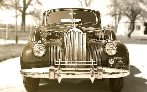 41 Packard 160 Convertible Sedan