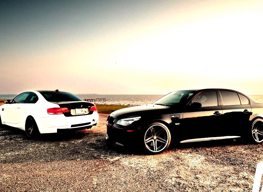BMW M5 and M3